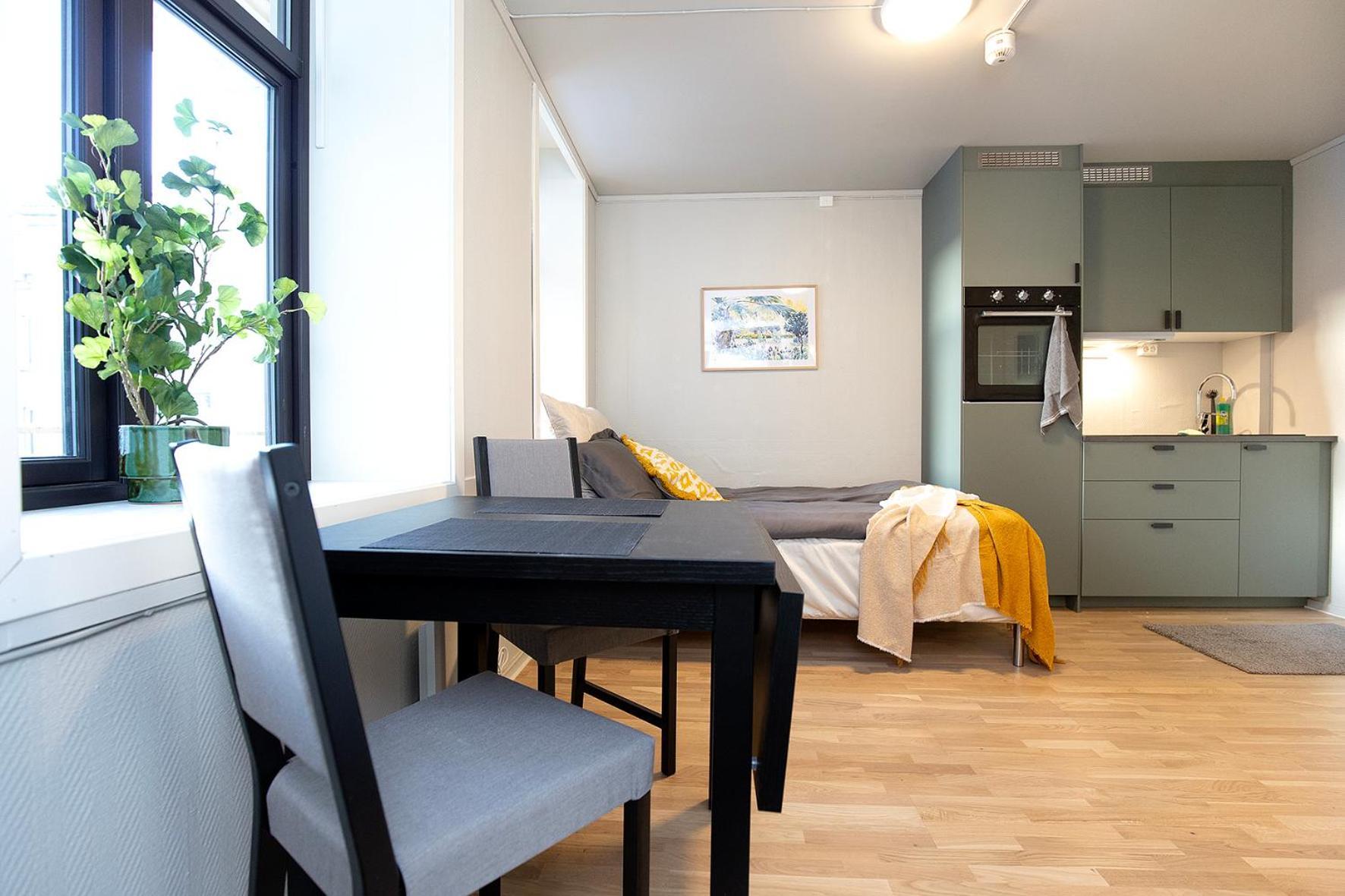 Sentrumsnaer Studioleilighet! Apartment Trondheim Luaran gambar